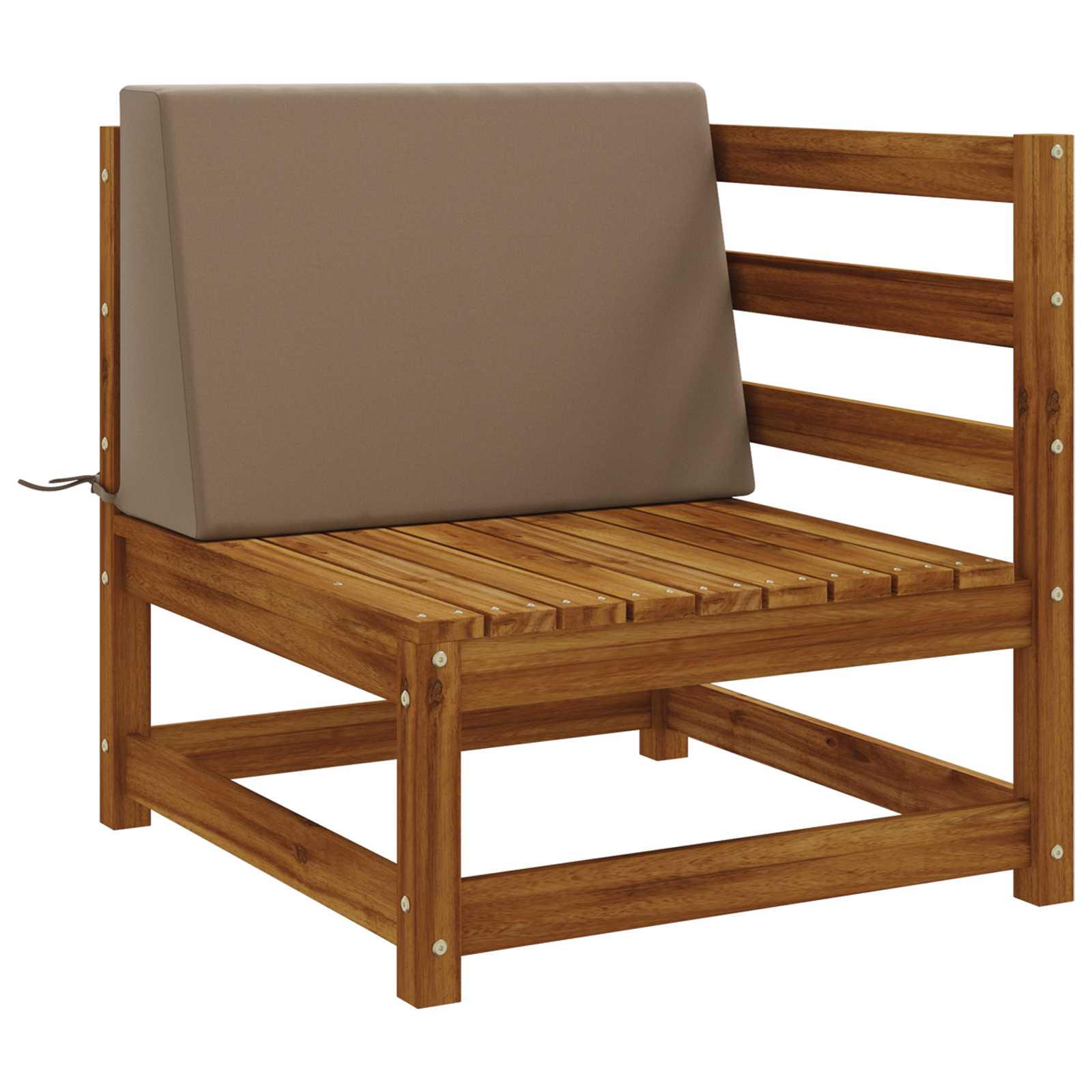 Μαξιλάρι πλάτης SOEST 100% Πολυεστέρας Taupe 60 x 20 x 40 εκ