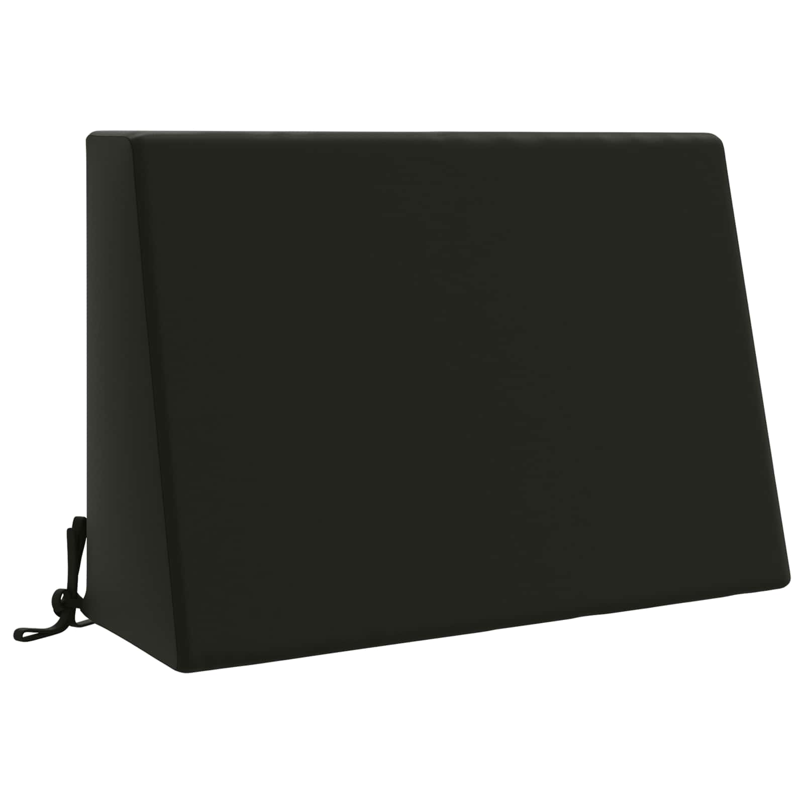 Μαξιλάρι πλάτης SOEST 100% Πολυεστέρας Μαύρο 60 x 20 x 40 εκ - Pakobazaar