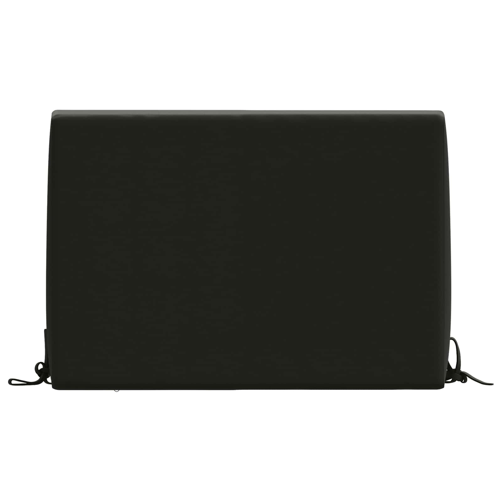 Μαξιλάρι πλάτης SOEST 100% Πολυεστέρας Μαύρο 60 x 20 x 40 εκ - Pakobazaar