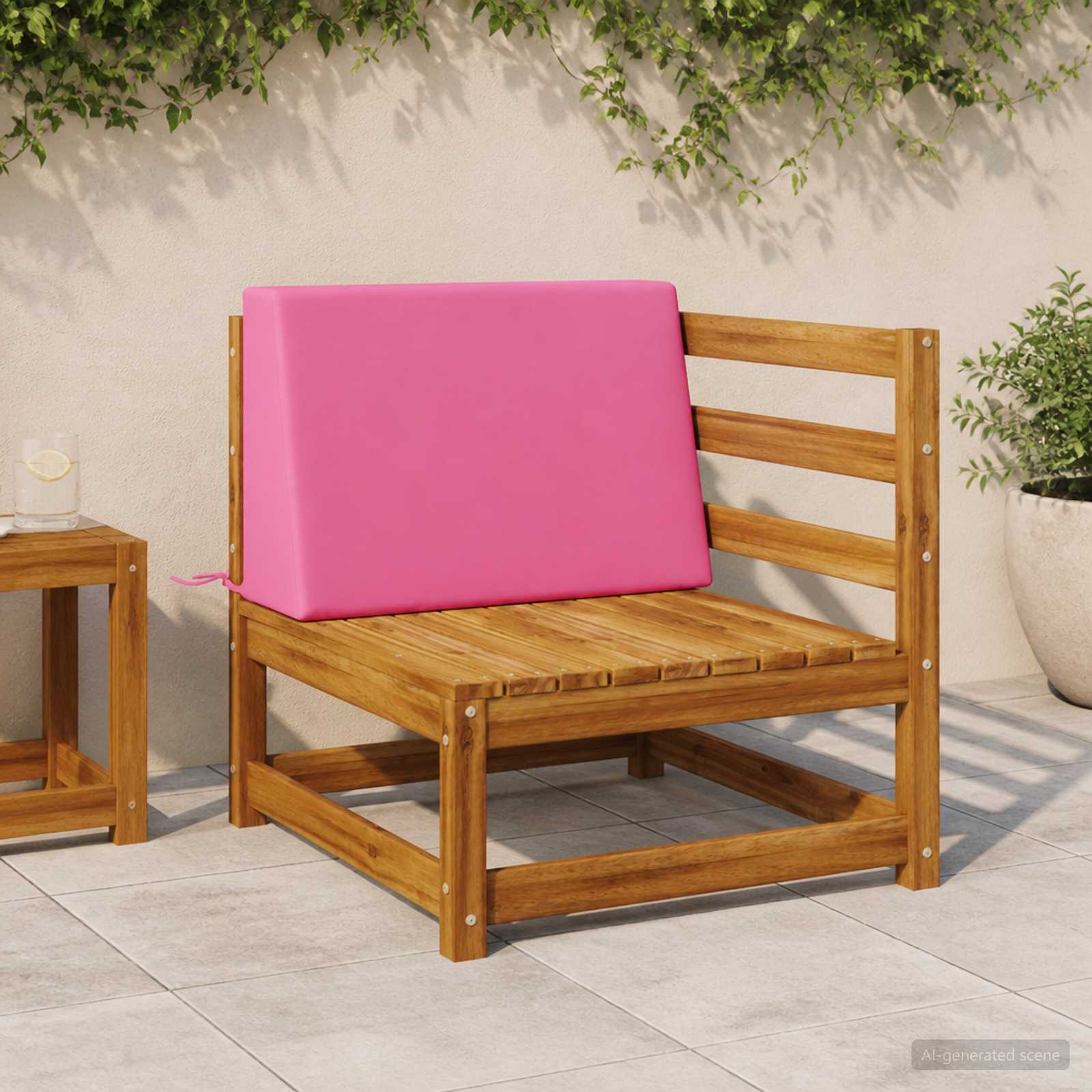 Μαξιλάρι πλάτης SOEST 100% Πολυεστέρας Ροζ 60 x 20 x 40 εκ - Pakobazaar