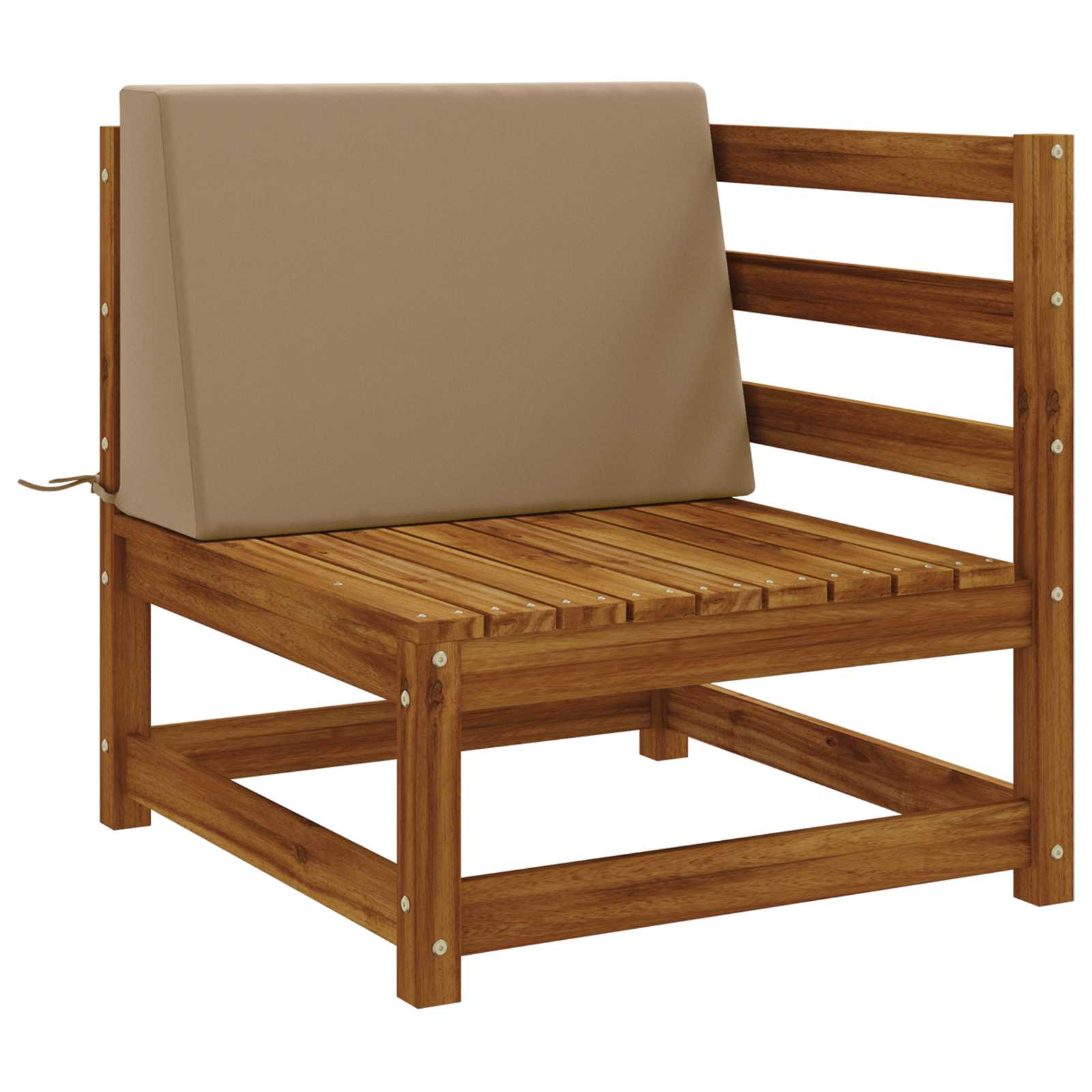 Μαξιλάρι πλάτης SOEST 100% Πολυεστέρας Taupe 60 x 20 x 40 εκ