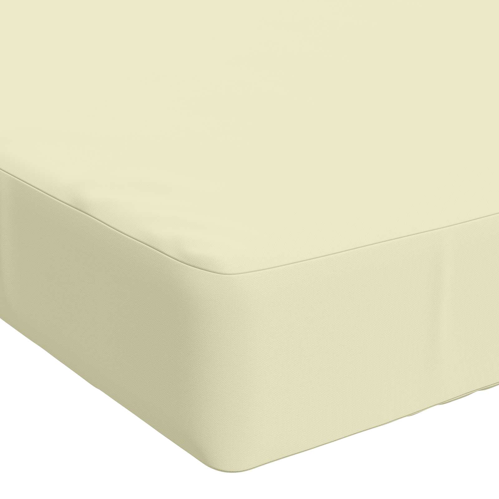Μαξιλάρια Καθίσματος SOEST 100% Πολυεστέρας Κρεμ