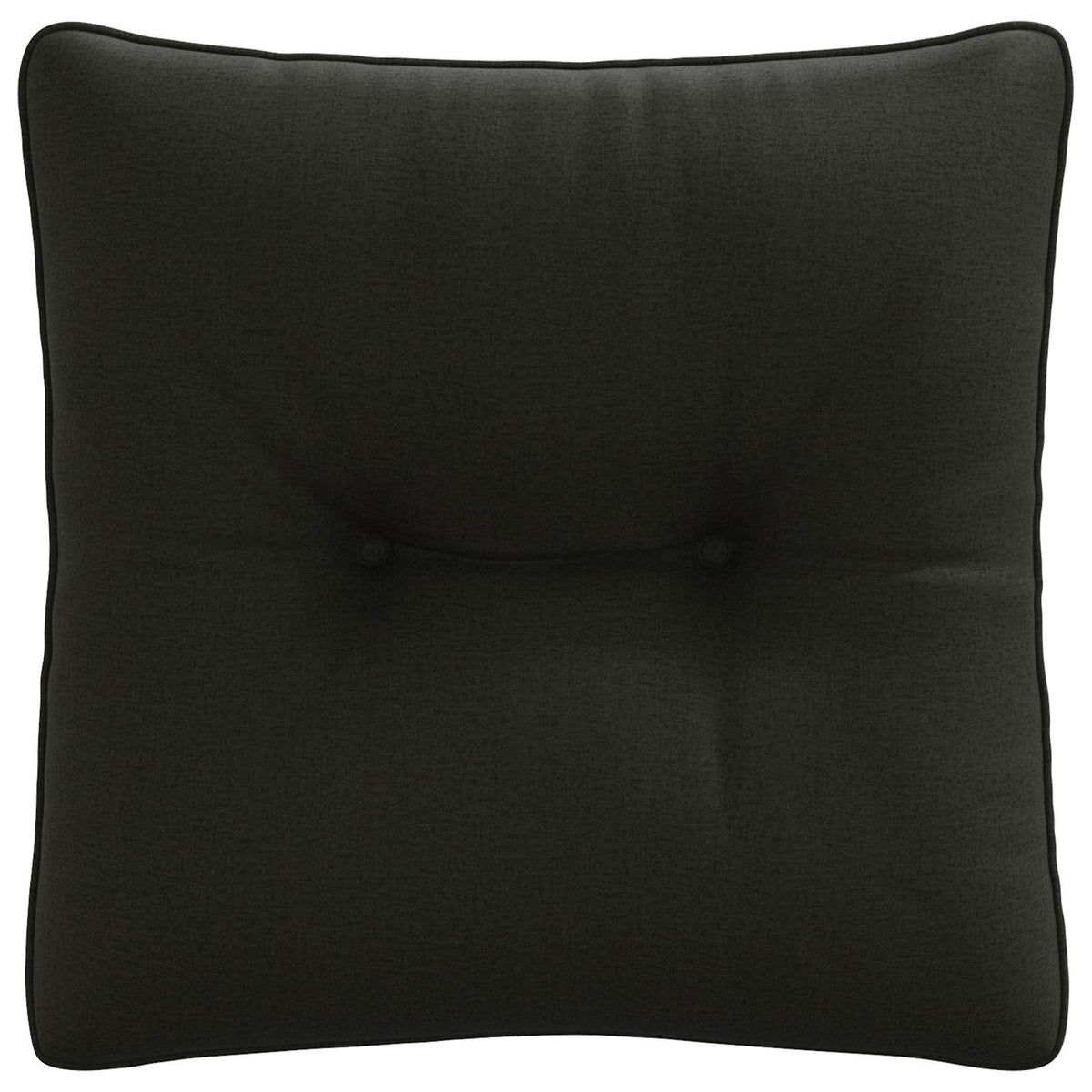 Μαξιλάρι πλάτης PUTTEN 100% Πολυεστέρας Μαύρο 40 x 40 x 10 cm