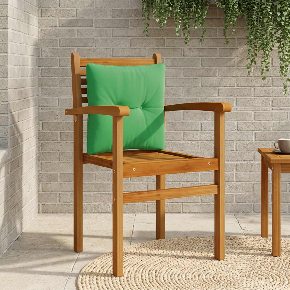 Μαξιλάρι πλάτης PUTTEN 100% Πολυεστέρας Πράσινο 40 x 40 x 10 cm
