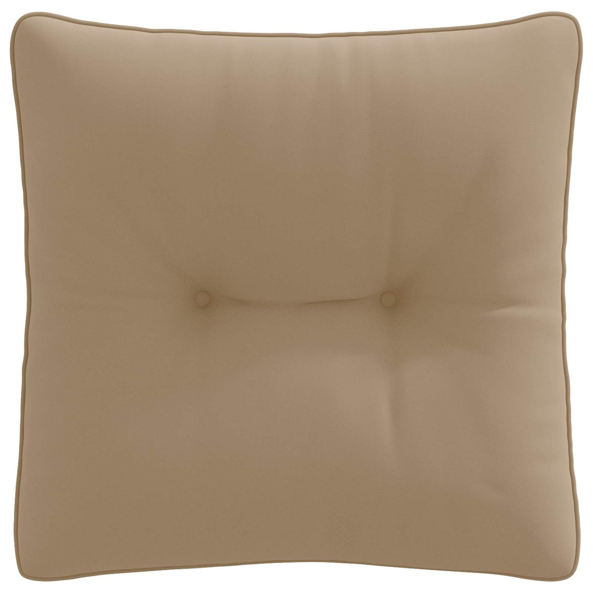 Μαξιλάρι πλάτης PUTTEN 100% Πολυεστέρας Taupe 40 x 40 x 10 cm