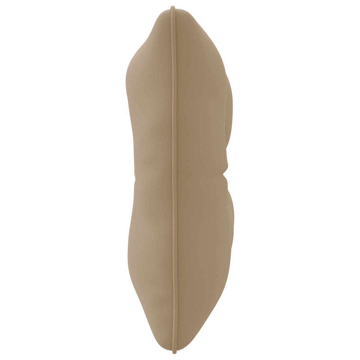 Μαξιλάρι πλάτης PUTTEN 100% Πολυεστέρας Taupe 50 x 40 x 10 cm