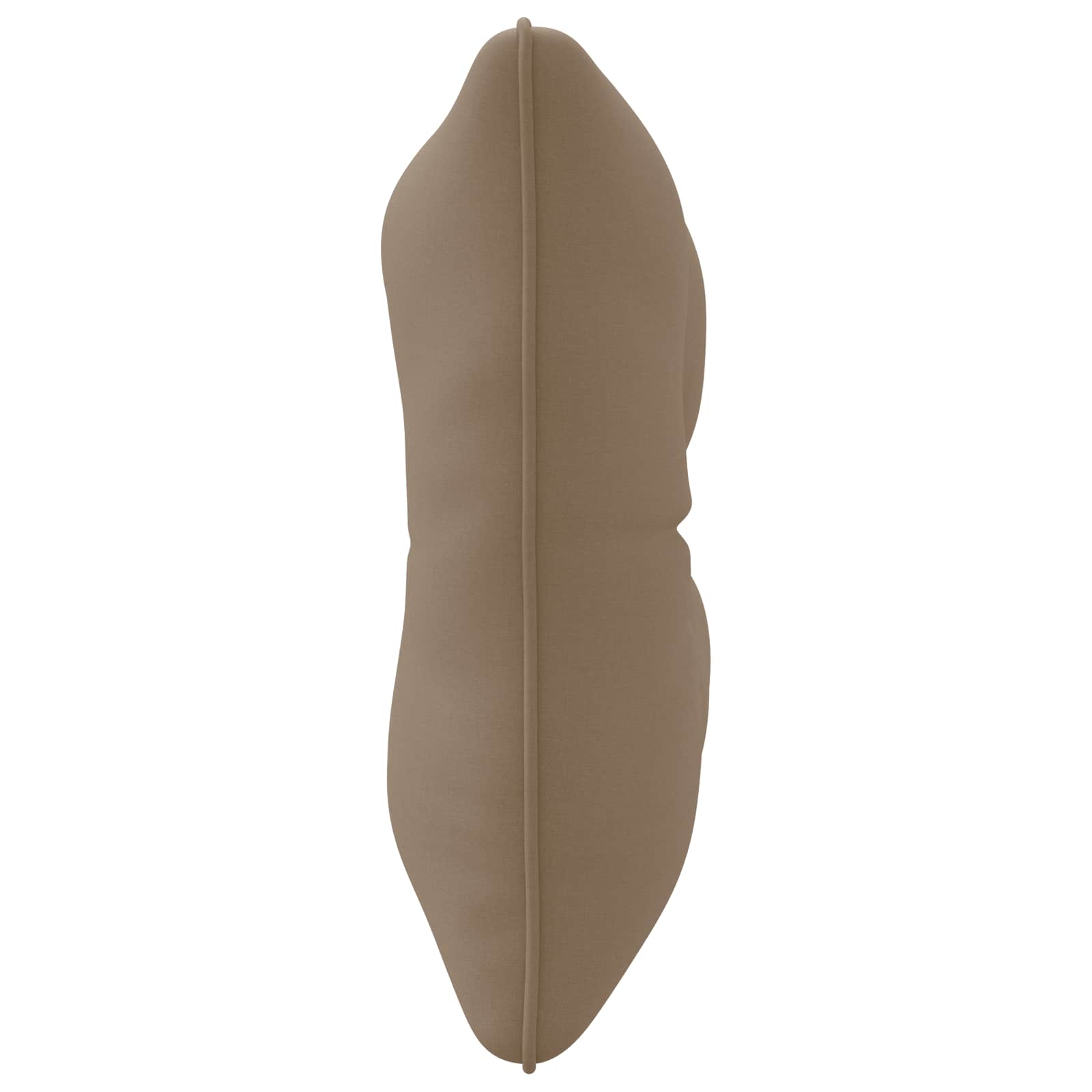 Μαξιλάρι πλάτης PUTTEN 100% Πολυεστέρας Taupe 60 x 40 x 10 εκ - Pakobazaar