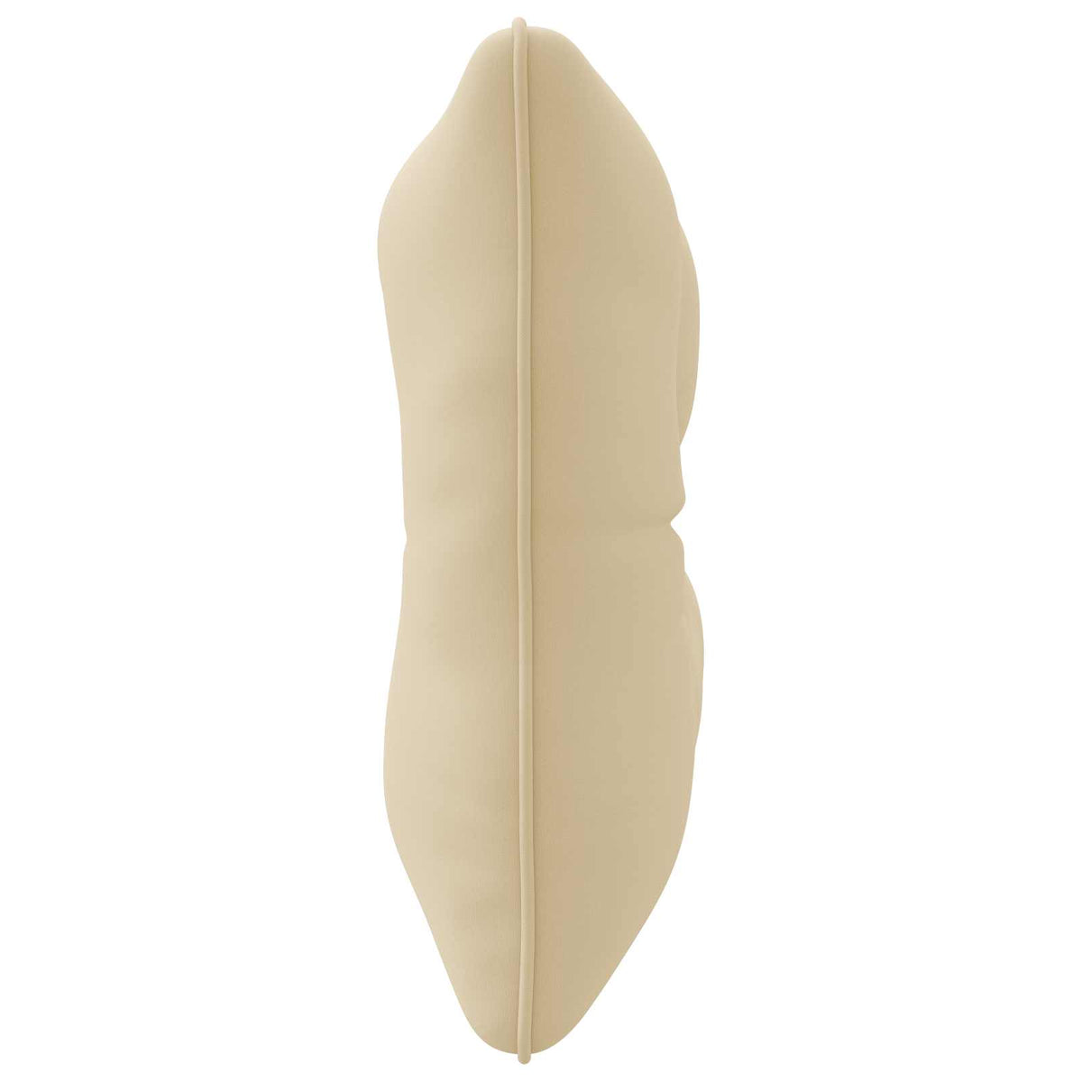 Μαξιλάρι πλάτης PUTTEN 100% Πολυεστέρας Μπεζ 60 x 40 x 10 cm