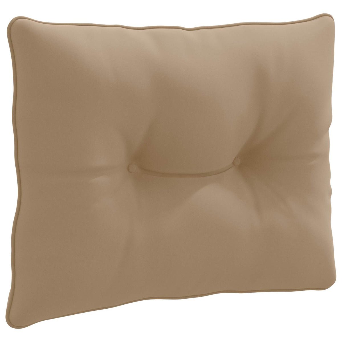 Μαξιλάρι πλάτης PUTTEN 100% Πολυεστέρας Taupe 60 x 40 x 10 cm - Pakobazaar