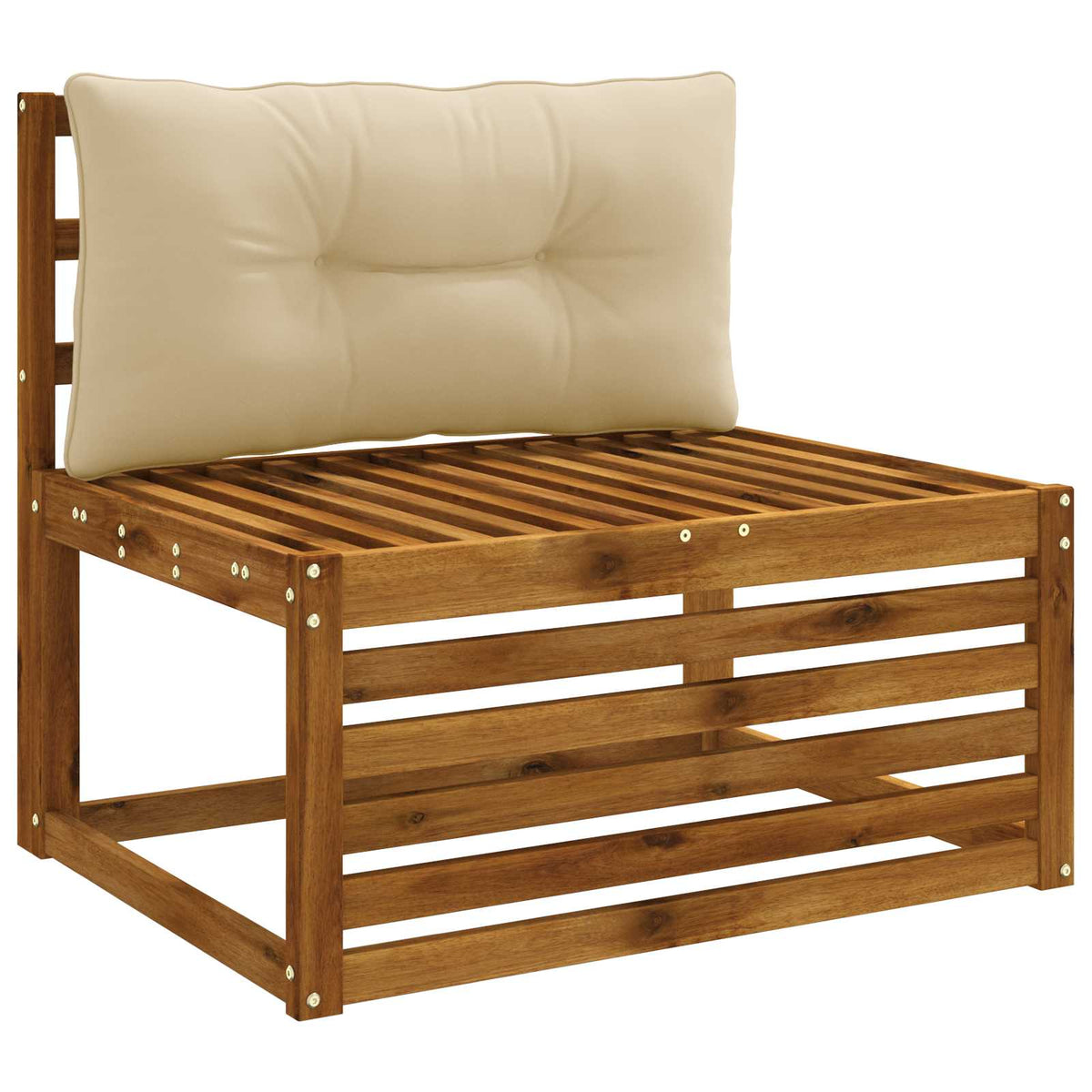 Μαξιλάρι πλάτης PUTTEN 100% Πολυεστέρας Μπεζ 70 x 40 x 10 cm