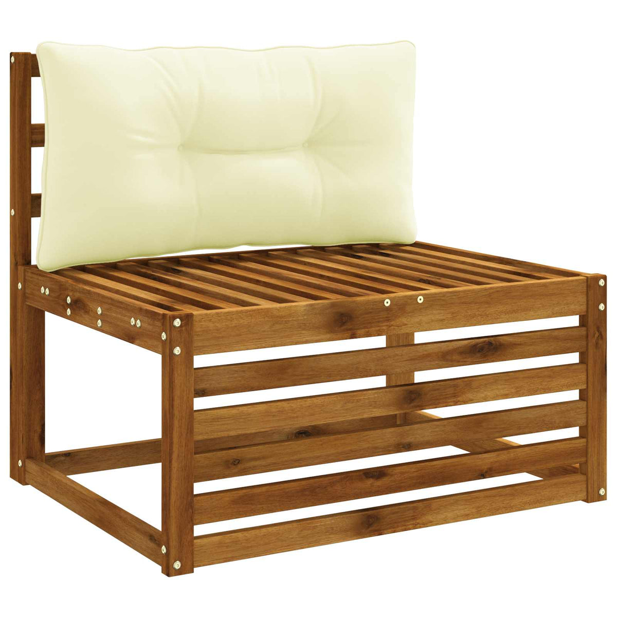 Μαξιλάρι πλάτης PUTTEN 100% Πολυεστέρας Κρεμ 70 x 40 x 10 cm