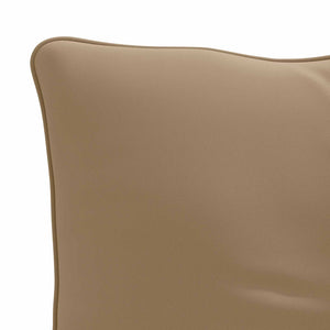 Μαξιλάρι πλάτης PUTTEN 100% Πολυεστέρας Taupe 70 x 40 x 10 εκ.