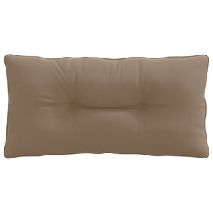 Μαξιλάρι πλάτης PUTTEN 100% Πολυεστέρας Taupe 80 x 40 x 10 cm