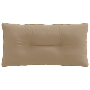 Μαξιλάρι πλάτης PUTTEN 100% Πολυεστέρας Taupe 80 x 40 x 10 cm