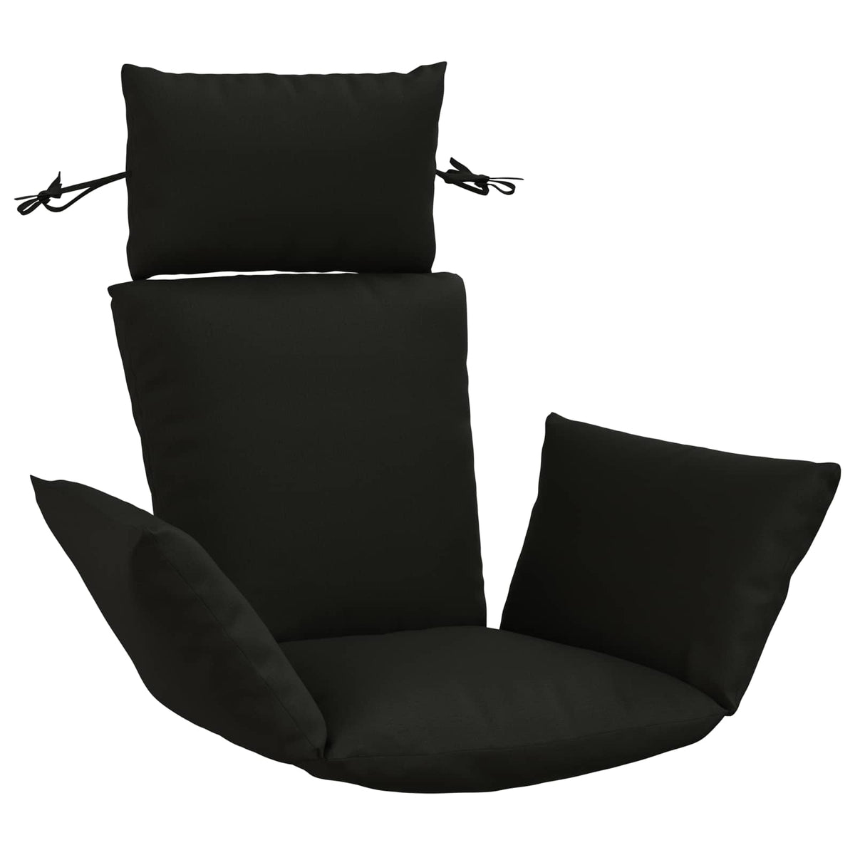 Κάθισμα Adirondack PUTTEN 100% Πολυεστέρας Μαύρο