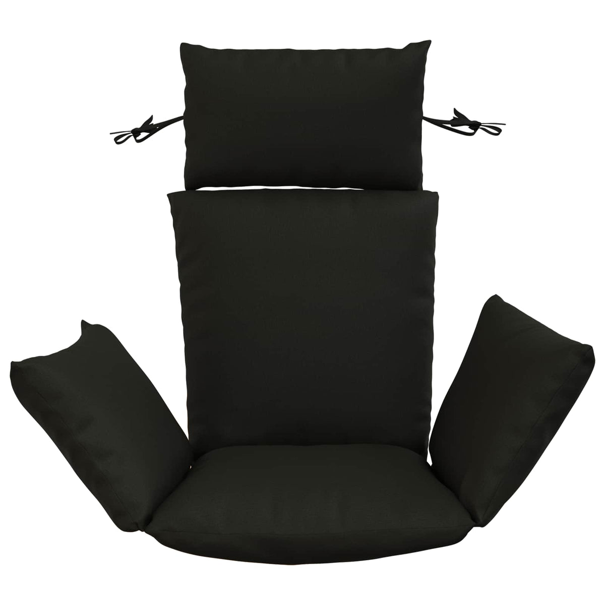 Κάθισμα Adirondack PUTTEN 100% Πολυεστέρας Μαύρο