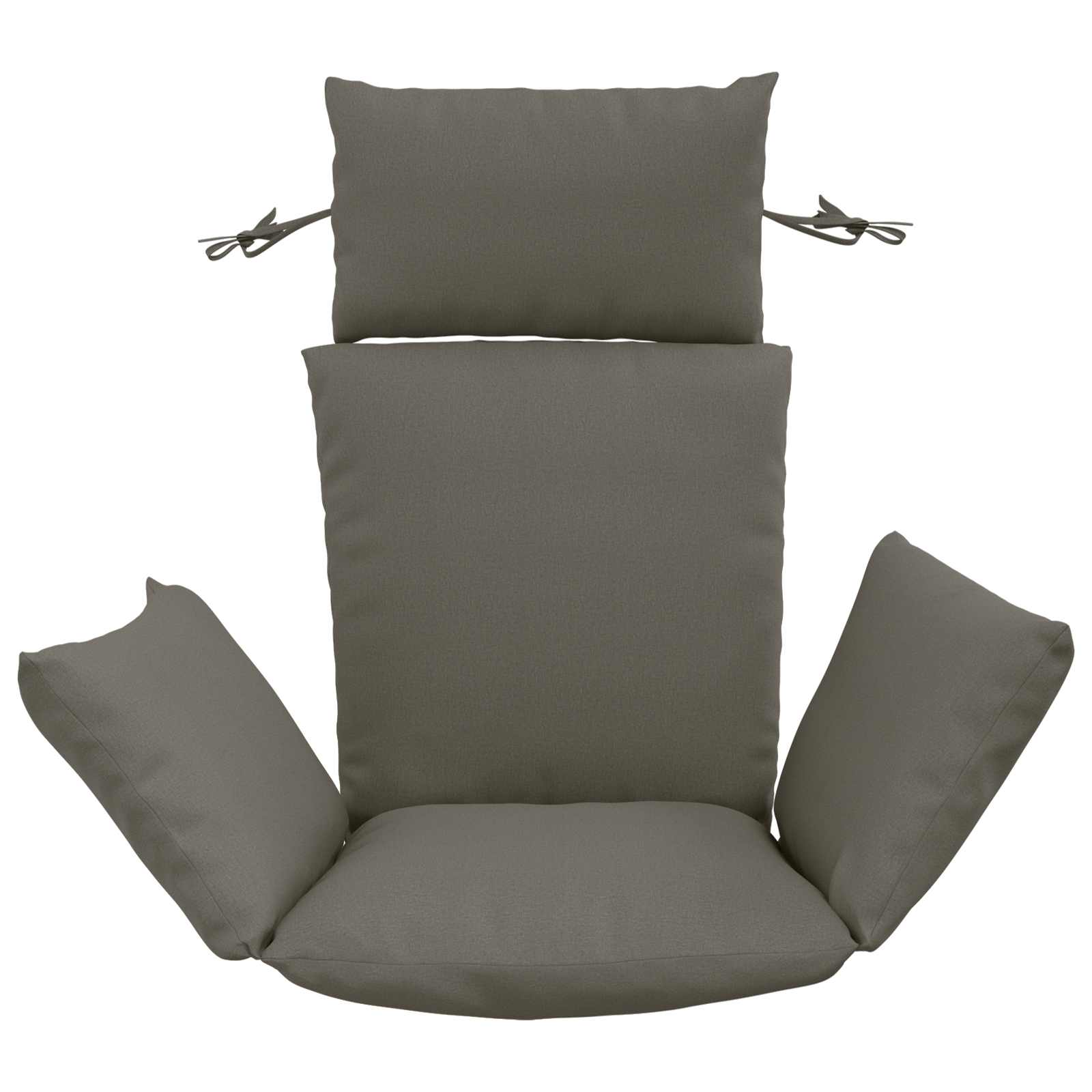Κάθισμα Adirondack PUTTEN 100% Πολυεστέρας Γκρι