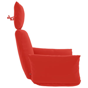 Κάθισμα Adirondack PUTTEN 100% Πολυεστέρας Κόκκινο