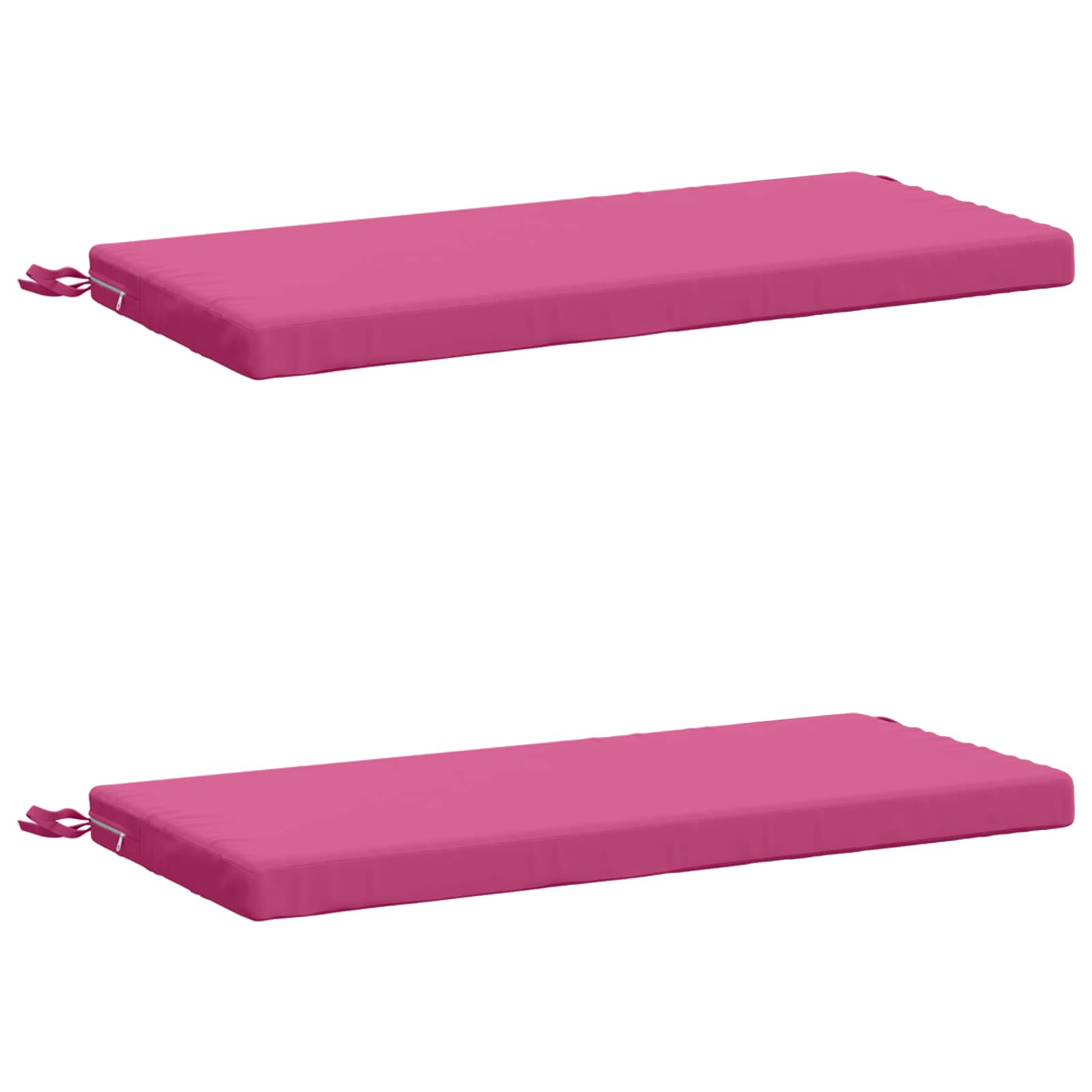 Μαξιλάρια Πάγκου 2 Τεμαχίων SOEST 2 τμχ. 100% Πολυεστέρας Ροζ - Pakobazaar