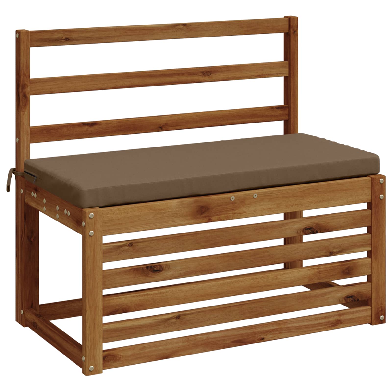 Μαξιλάρι πάγκου SOEST 100% Πολυεστέρας Taupe 80 x 40 x 5 εκ
