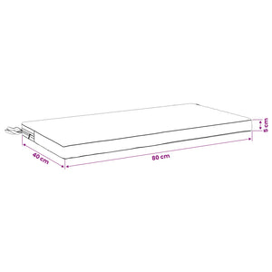 Μαξιλάρια Πάγκου 2 Τεμαχίων SOEST 2 τμχ. 100% Πολυεστέρας