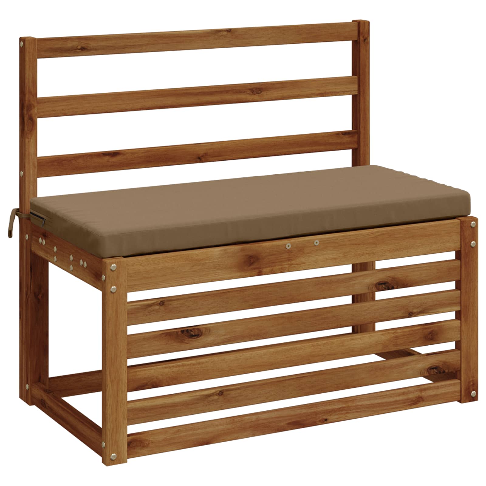 Μαξιλάρι πάγκου SOEST 100% Πολυεστέρας Taupe 80 x 40 x 5 εκ
