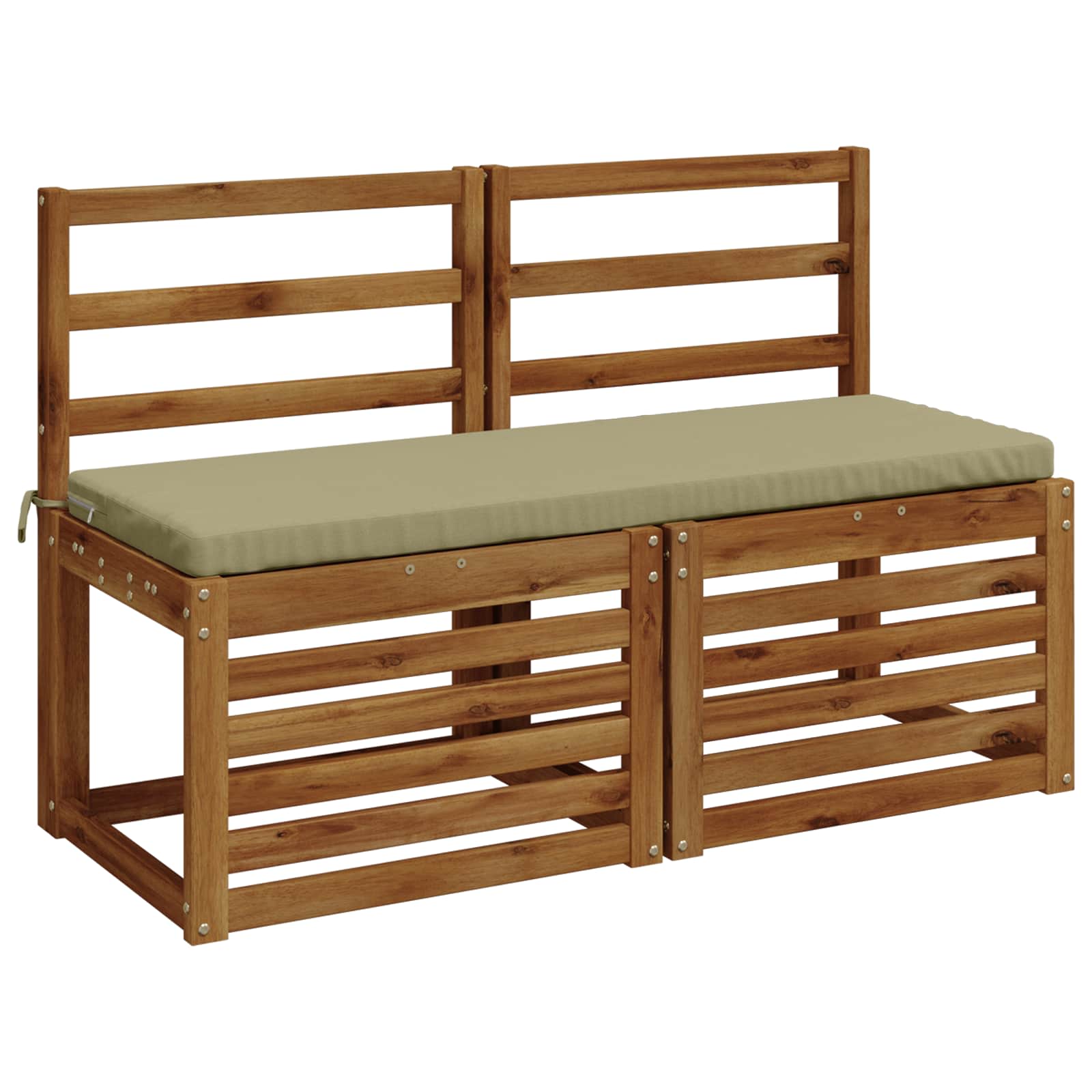 Μαξιλάρι πάγκου SOEST 100% Πολυεστέρας Ανοιχτό Πράσινο