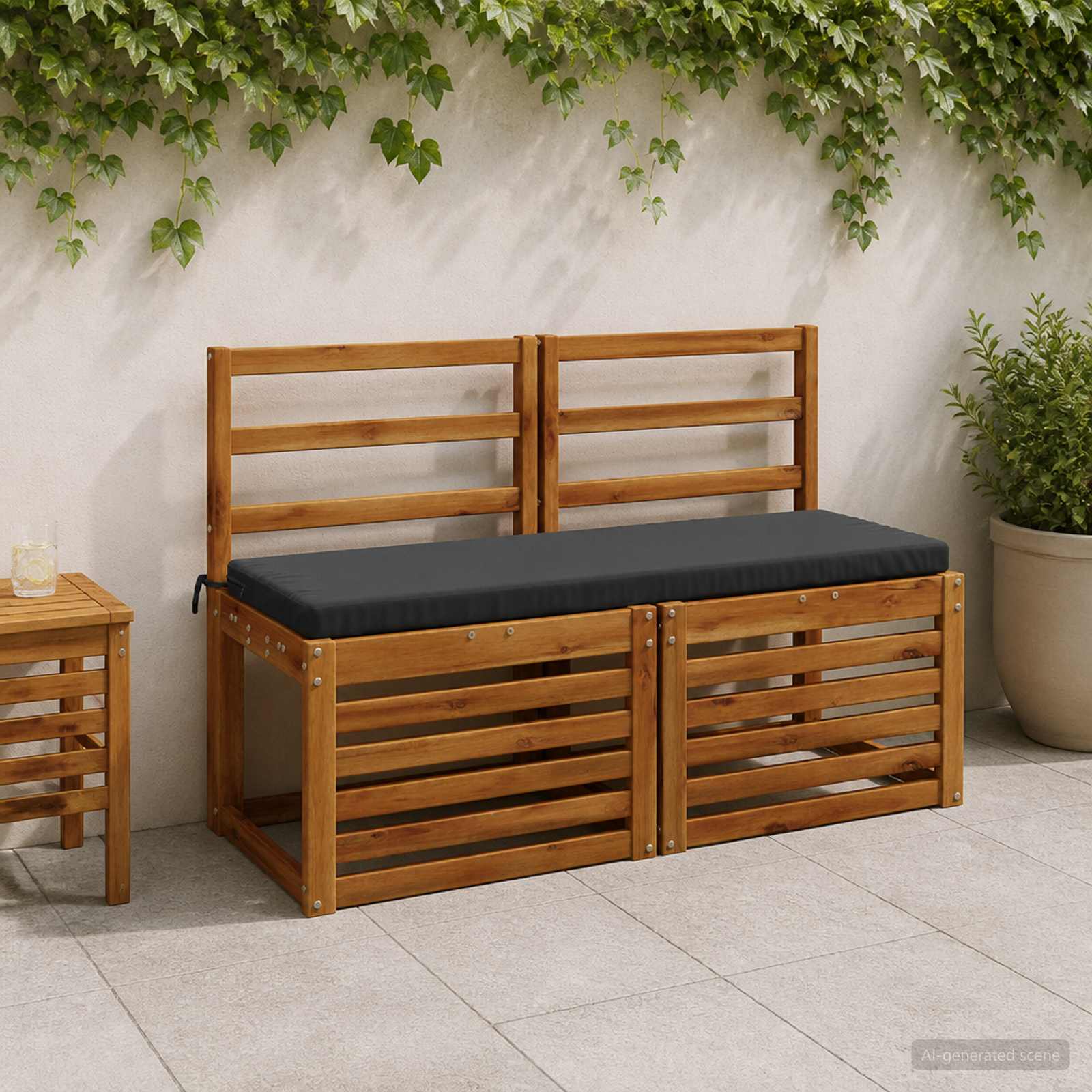 Μαξιλάρια Πάγκου 2 Τεμαχίων SOEST 2 τμχ. 100% Πολυεστέρας