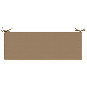 Μαξιλάρι πάγκου SOEST 100% Πολυεστέρας Taupe 110 x 40 x 5 εκ - Pakobazaar
