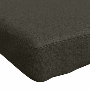 Μαξιλάρι πάγκου SOEST 100% Πολυεστέρας Ανθρακί 140 x 40 x 5 εκ.