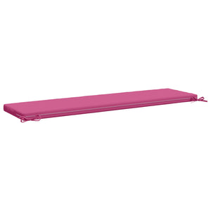Μαξιλάρι πάγκου SOEST 100% Πολυεστέρας Ροζ 140 x 40 x 5 εκ.