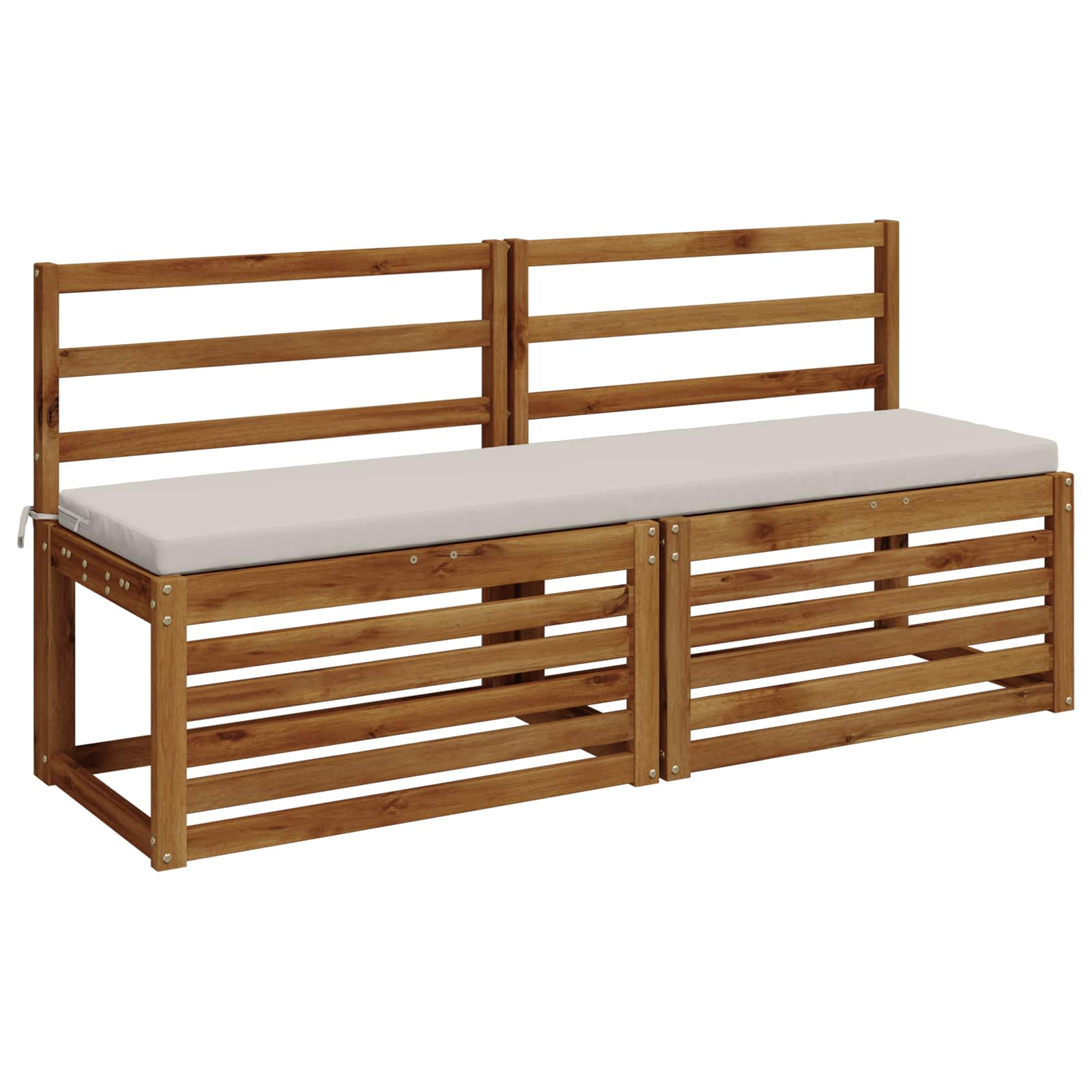 Μαξιλάρι πάγκου SOEST 100% Πολυεστέρας Λευκό 150 x 40 x 5 εκ