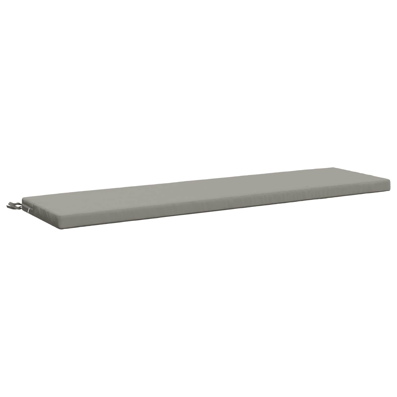Μαξιλάρι πάγκου SOEST 100% Πολυεστέρας Γκρι 150 x 40 x 5 εκ - Pakobazaar