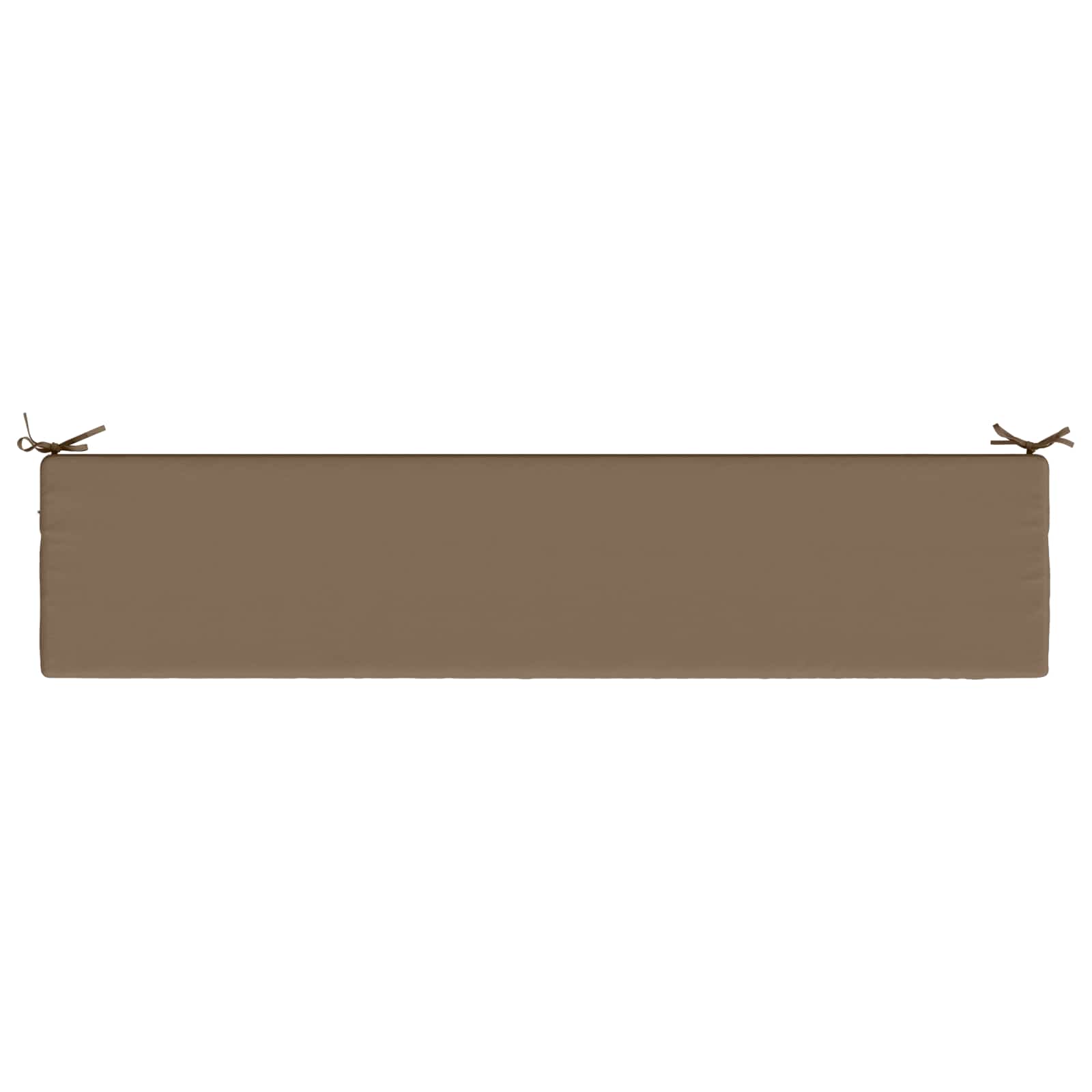 Μαξιλάρι πάγκου SOEST 100% Πολυεστέρας Taupe 170 x 40 x 5 εκ - Pakobazaar