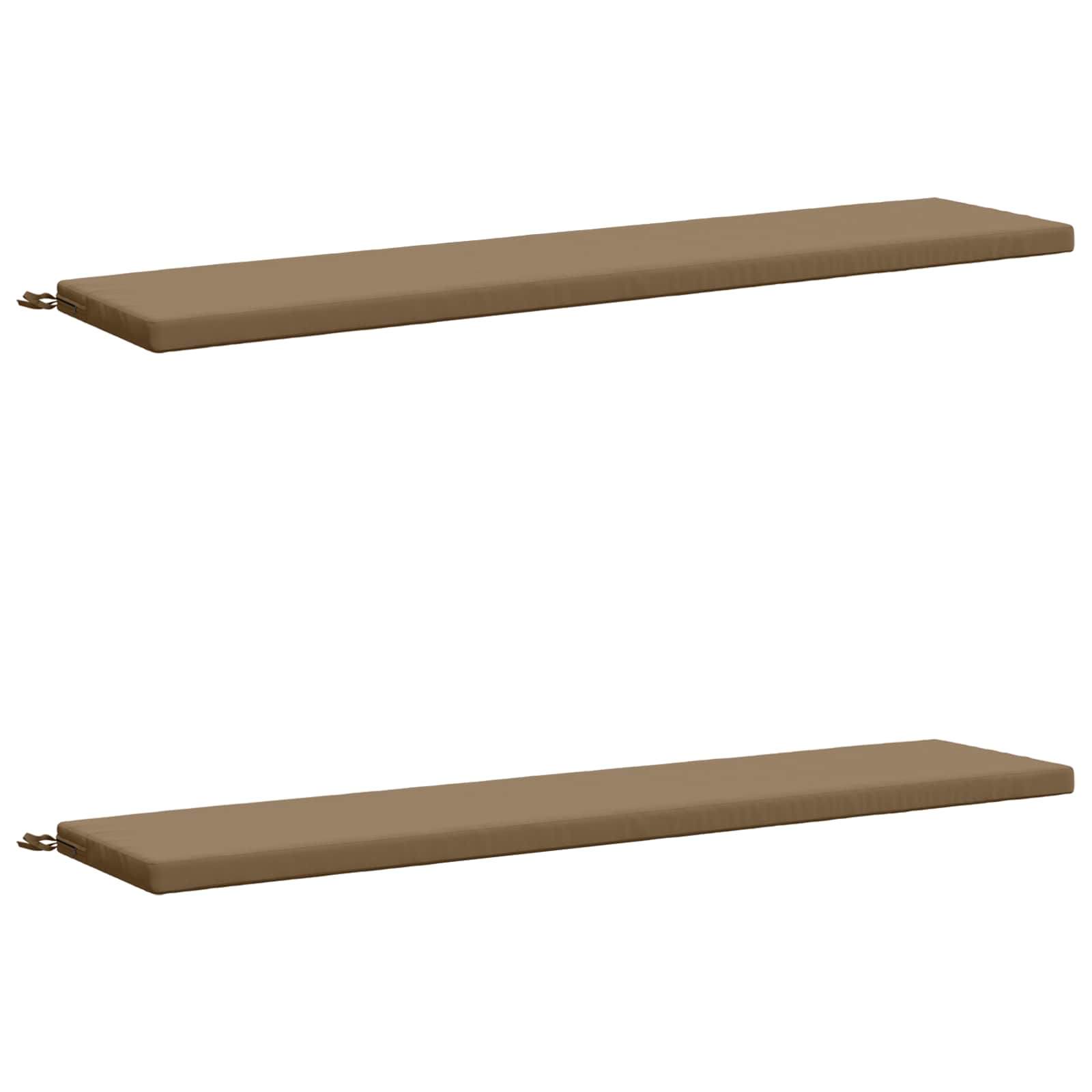 Μαξιλάρια Πάγκου 2 Τεμαχίων SOEST 2 τμχ. 100% Πολυεστέρας Taupe - Pakobazaar