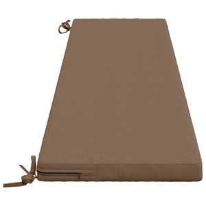 Μαξιλάρι πάγκου SOEST 100% Πολυεστέρας Taupe 180 x 40 x 5 εκ. - Pakobazaar
