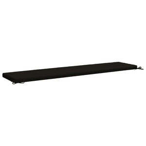 Μαξιλάρι πάγκου SOEST 100% Πολυεστέρας Μαύρο 180 x 40 x 5 εκ. - Pakobazaar