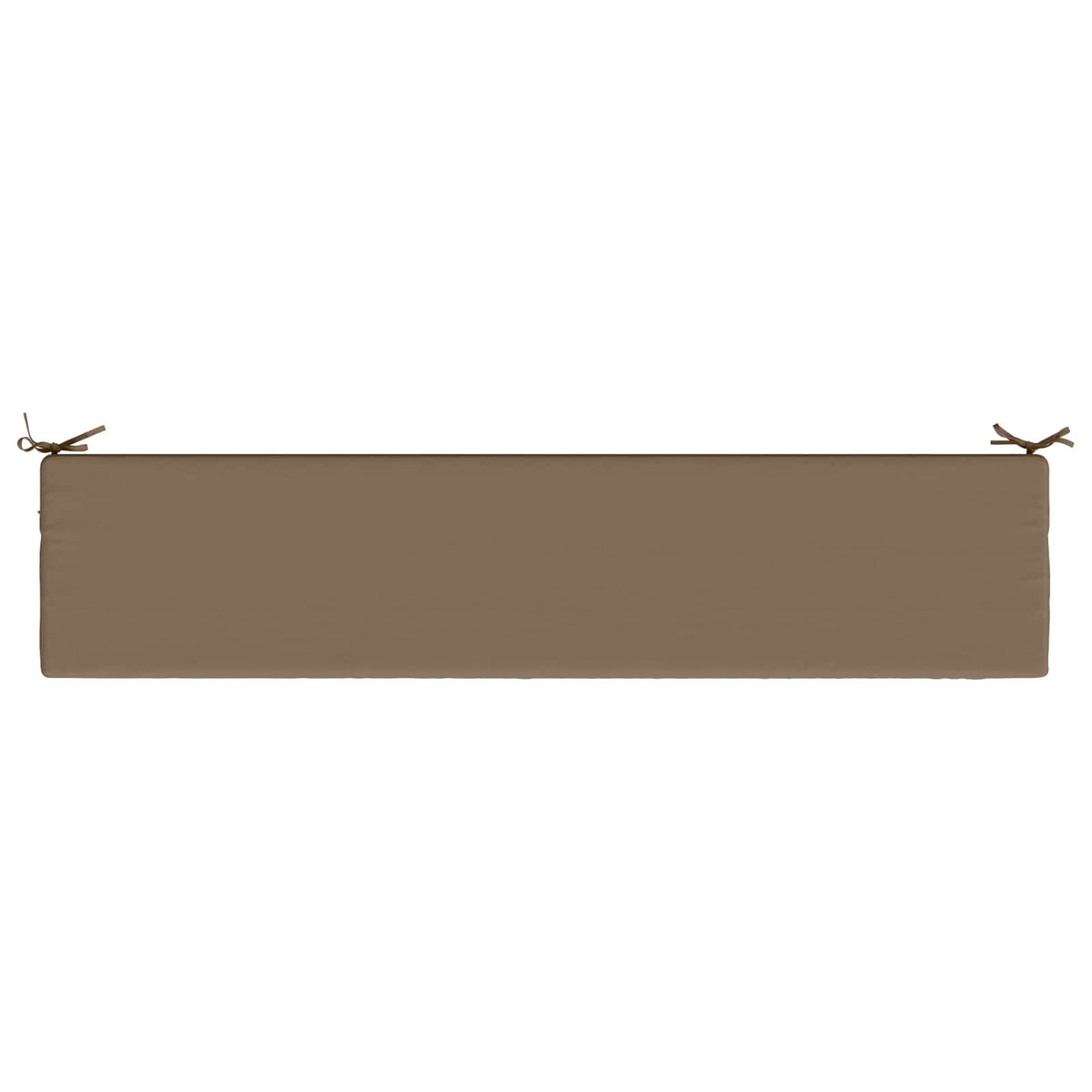 Μαξιλάρι πάγκου SOEST 100% Πολυεστέρας Taupe 200 x 40 x 5 εκ. - Pakobazaar