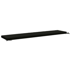 Μαξιλάρι πάγκου SOEST 100% Πολυεστέρας Μαύρο 200 x 40 x 5 εκ.