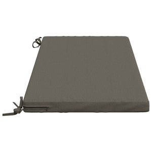 Μαξιλάρια Πάγκου 2 Τεμαχίων SOEST 2 τμχ. 100% Πολυεστέρας Γκρι