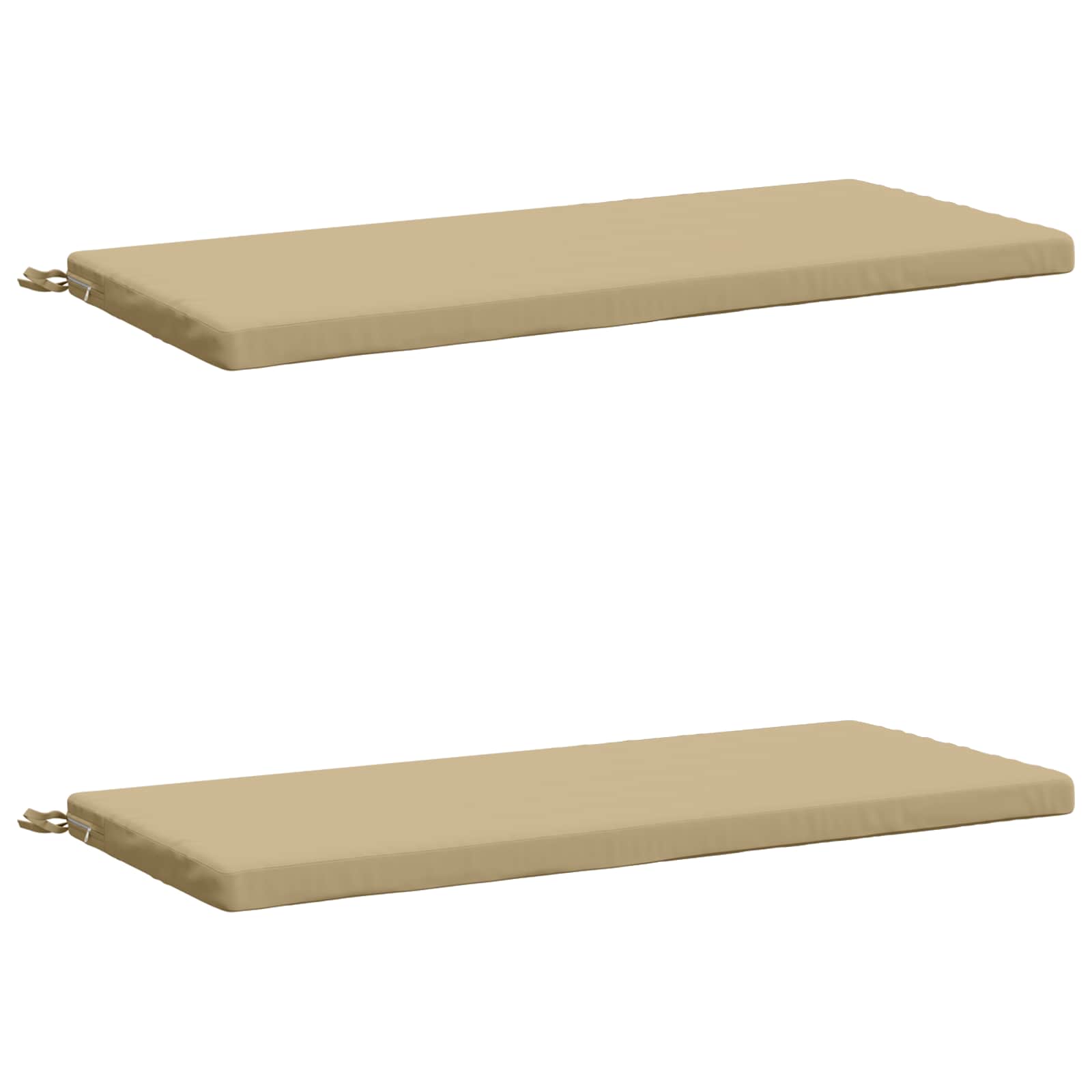 Μαξιλάρια Πάγκου 2 Τεμαχίων SOEST 2 τμχ. 100% Πολυεστέρας Μπεζ