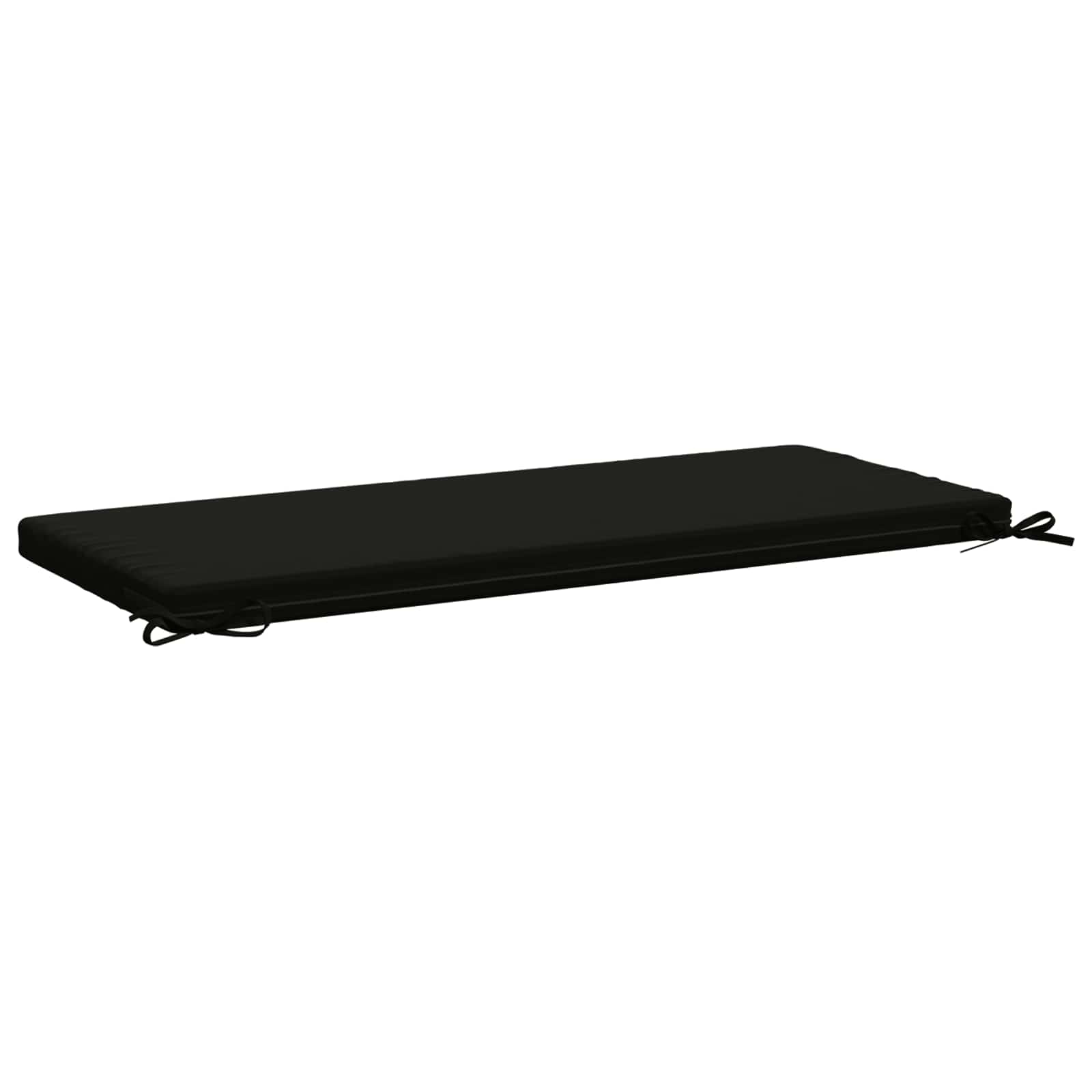 Μαξιλάρι πάγκου SOEST 100% Πολυεστέρας Μαύρο 120 x 50 x 5 εκ.