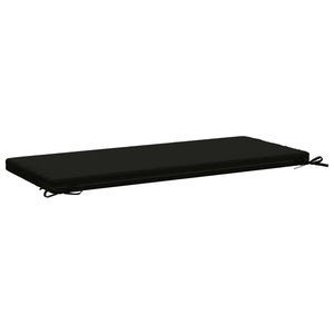 Μαξιλάρι πάγκου SOEST 100% Πολυεστέρας Μαύρο 120 x 50 x 5 εκ.