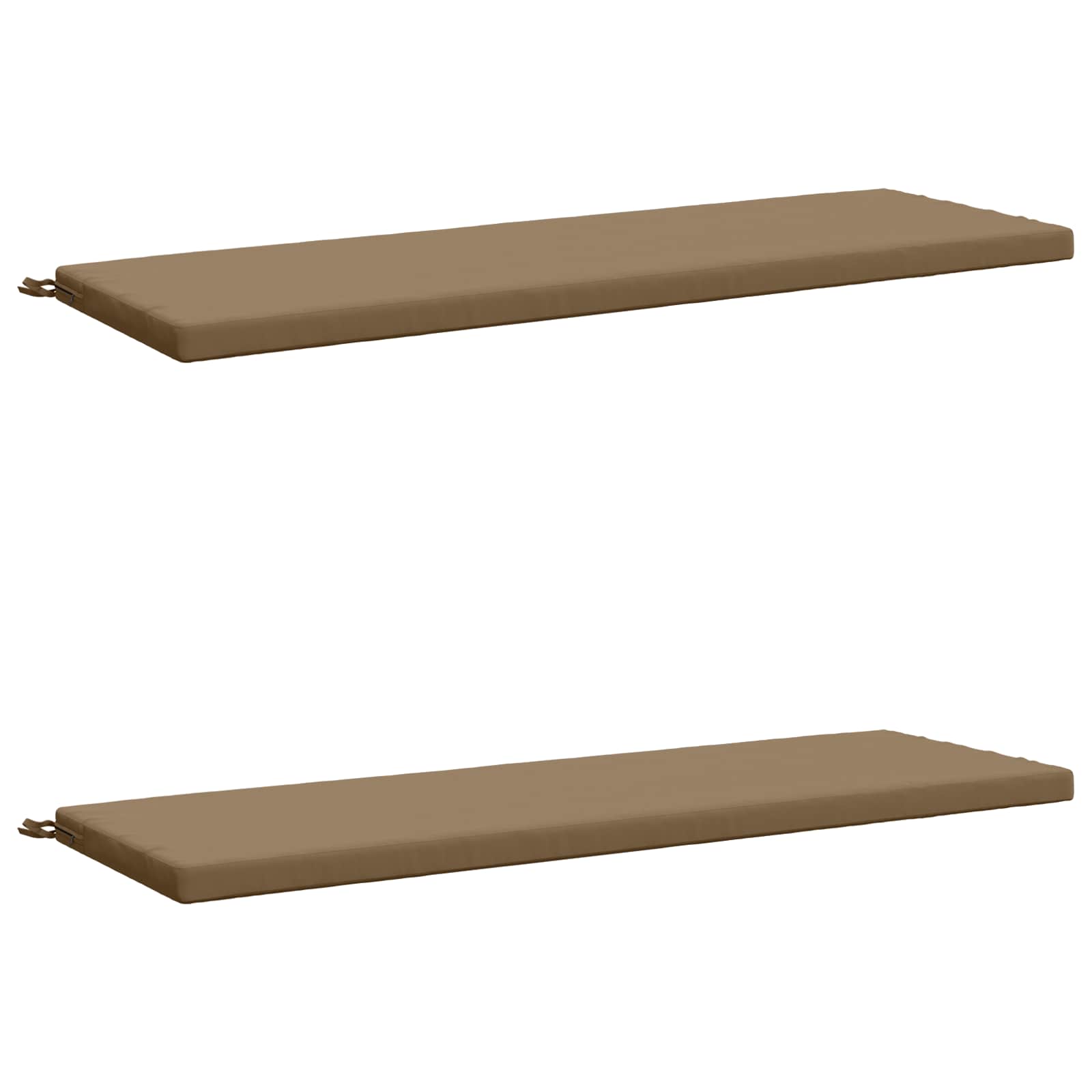 Μαξιλάρια Πάγκου 2 Τεμαχίων SOEST 2 τμχ. 100% Πολυεστέρας Taupe
