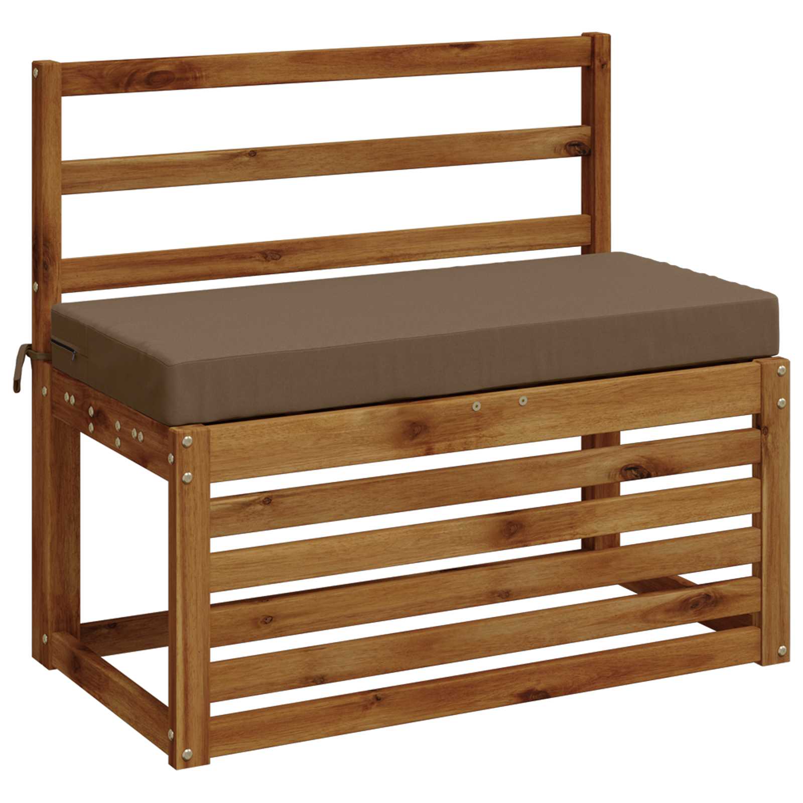 Μαξιλάρι πάγκου SOEST 100% Πολυεστέρας Taupe 80 x 40 x 8 cm