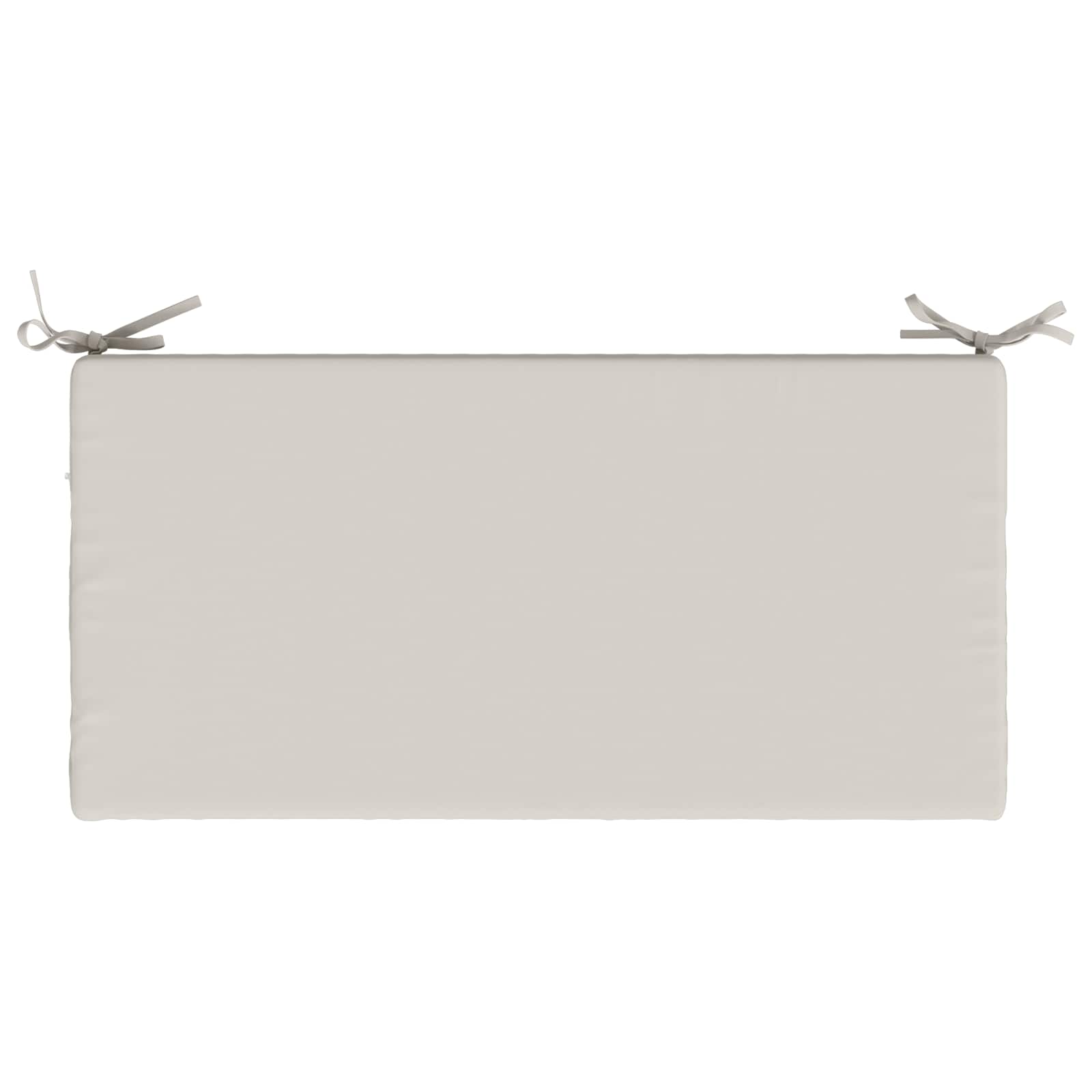 Μαξιλάρι πάγκου SOEST 100% Πολυεστέρας Λευκό 80 x 40 x 8 cm - Pakobazaar
