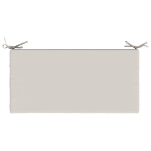 Μαξιλάρι πάγκου SOEST 100% Πολυεστέρας Λευκό 80 x 40 x 8 cm - Pakobazaar