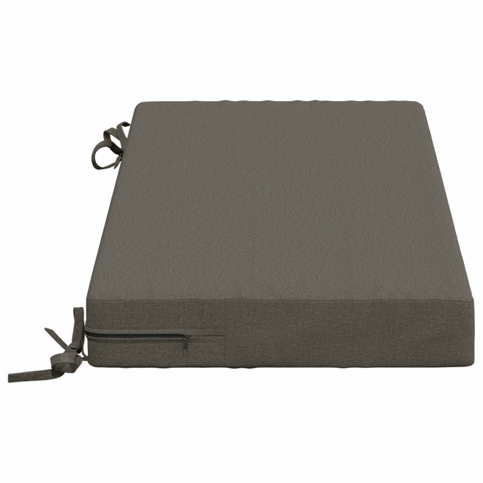 Μαξιλάρι πάγκου SOEST 100% Πολυεστέρας Γκρι 80 x 40 x 8 cm