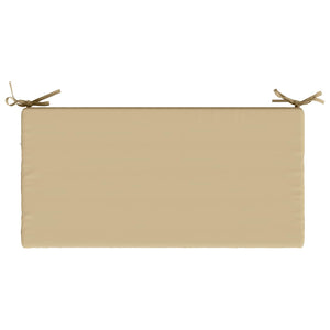 Μαξιλάρι πάγκου SOEST 100% Πολυεστέρας Μπεζ 80 x 40 x 8 cm