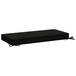 Μαξιλάρι πάγκου SOEST 100% Πολυεστέρας Μαύρο 80 x 40 x 8 cm